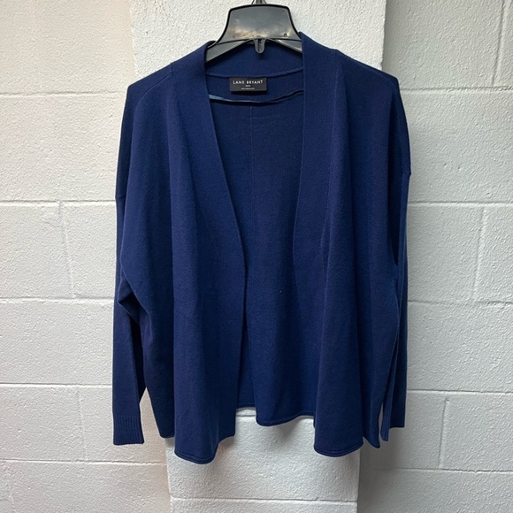 Lane Bryant Sweaters - Lane Bryant Deep Blue Women's Cardigan
